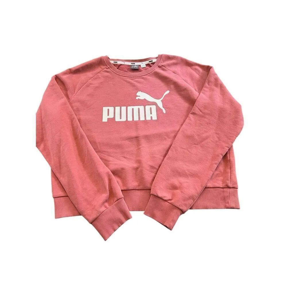 Puma Women's Long Sleeve Mauvewood crewneck Pullover Medium